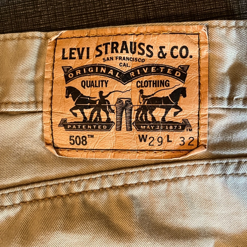 🔥 Levi’s 508 cut offs - 29” waist x 8” inseam - Picture 4 of 6